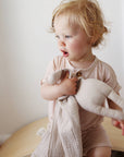Natural Sand Bunny Lovey Blanket