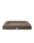 Boucle Dog Bed (Brown, Large)