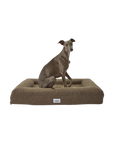 Boucle Dog Bed (Brown, Large)