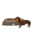 Boucle Dog Bed (Brown, Small)