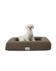 Boucle Dog Bed (Brown, Small)