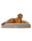 Boucle Dog Bed (Grey, Large)