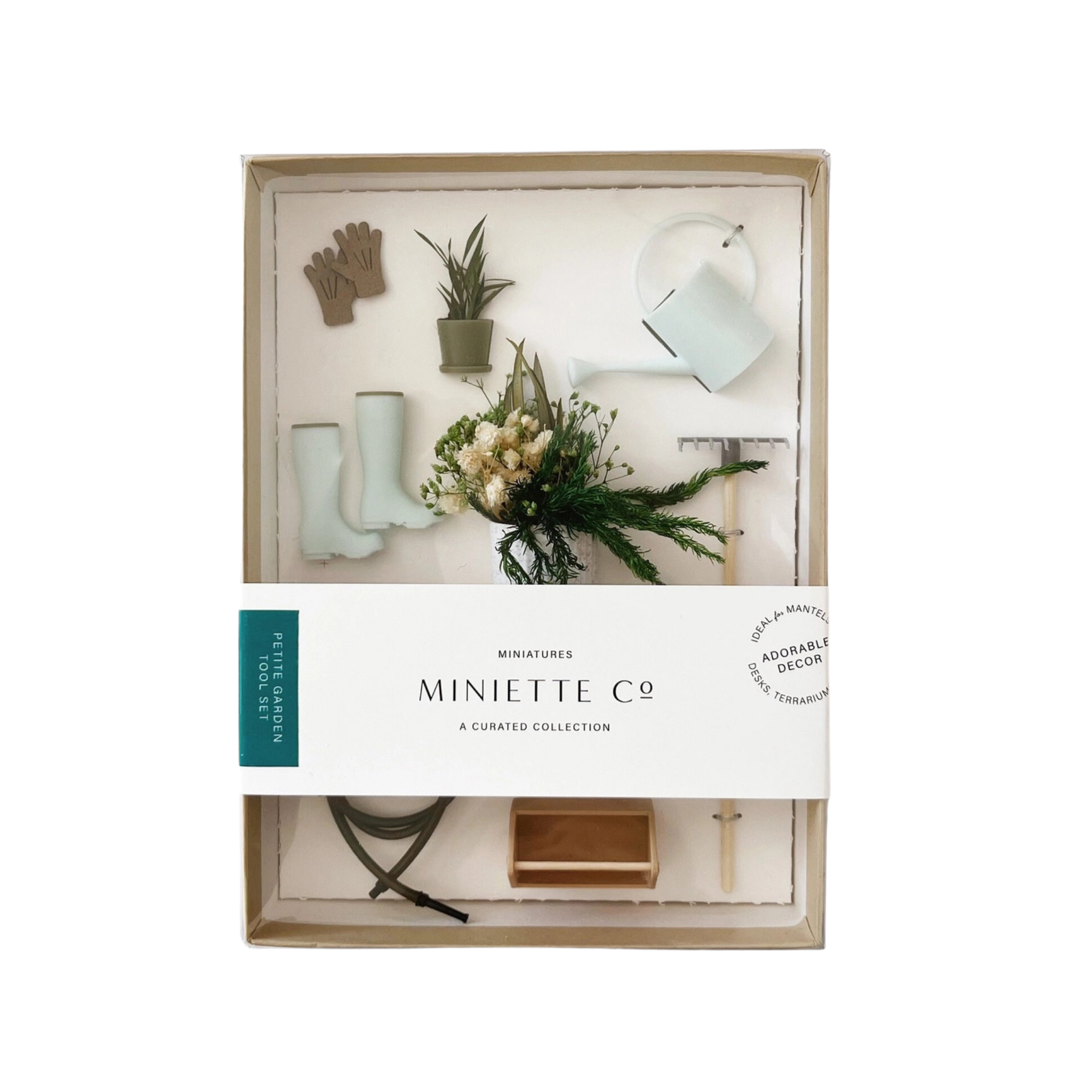 Dollhouse Miniature Garden Set