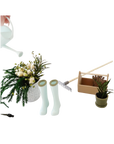 Dollhouse Miniature Garden Set