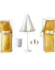Dollhouse Miniature Patio Set