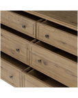 Maggie 6 Door Dresser (Oak)