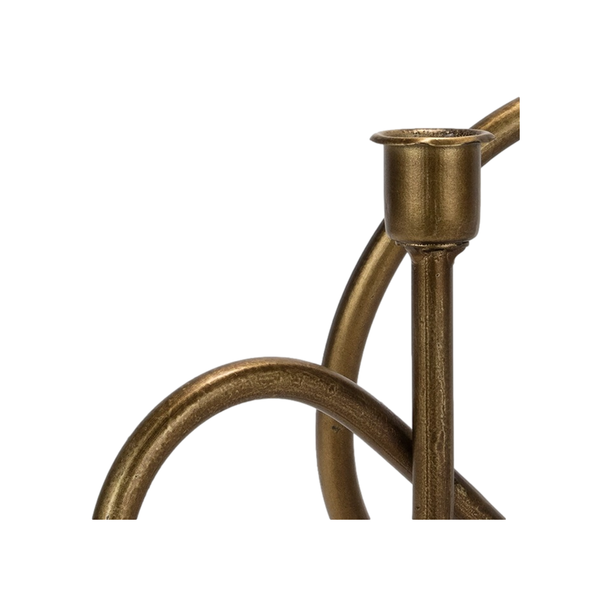 Brass Twist Taper Holder