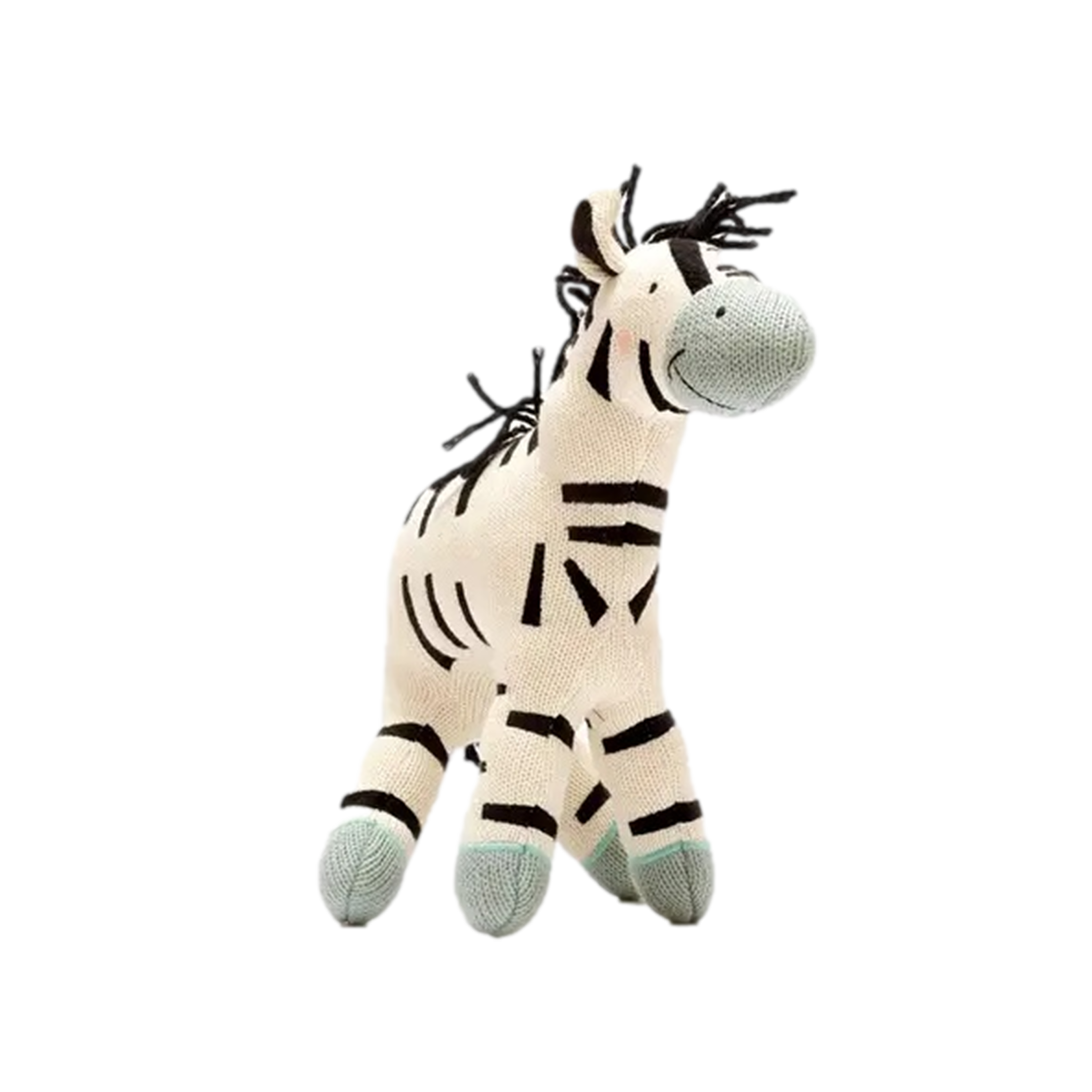 Organic Zebra Plush Toy