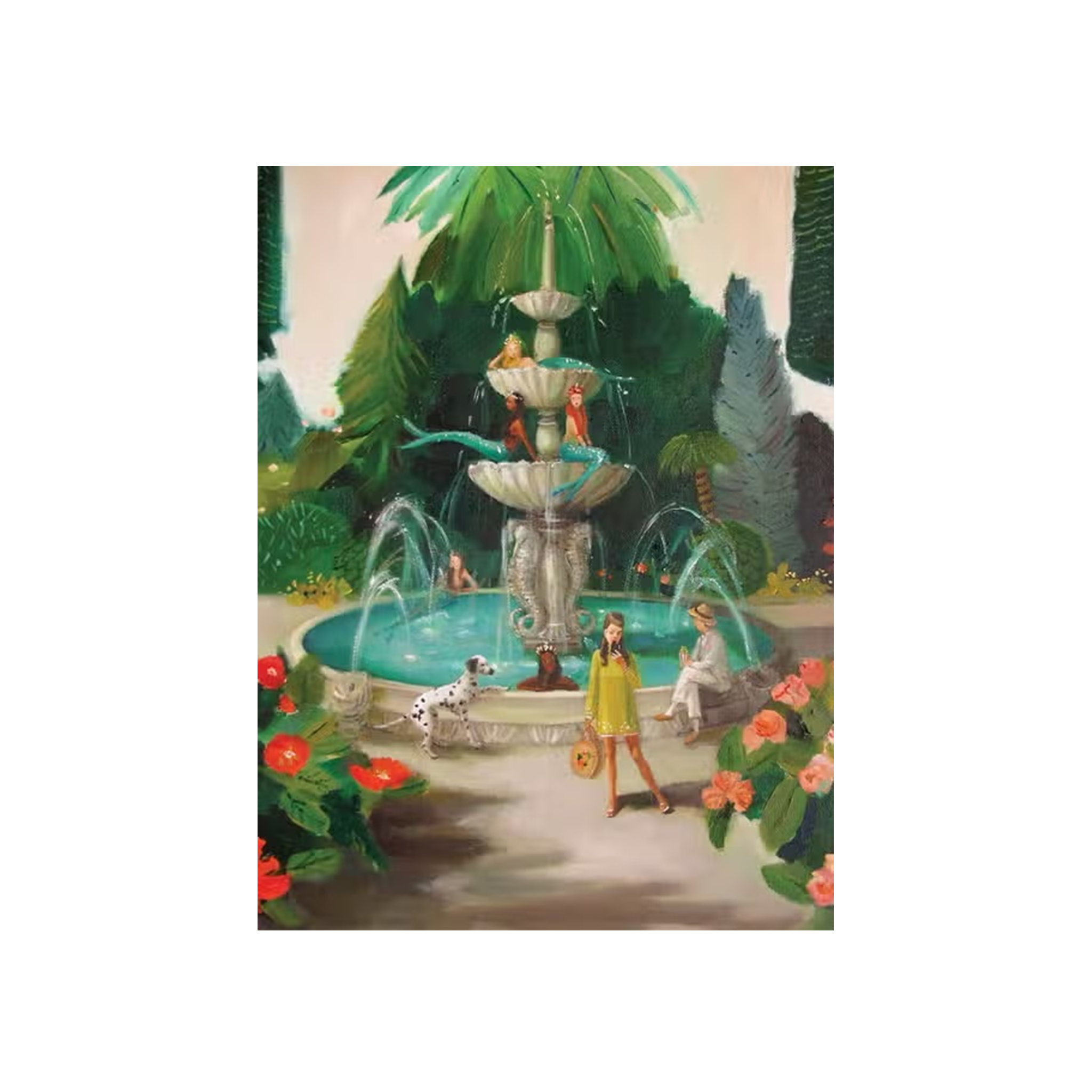 Mermaid Fountain Puzzle