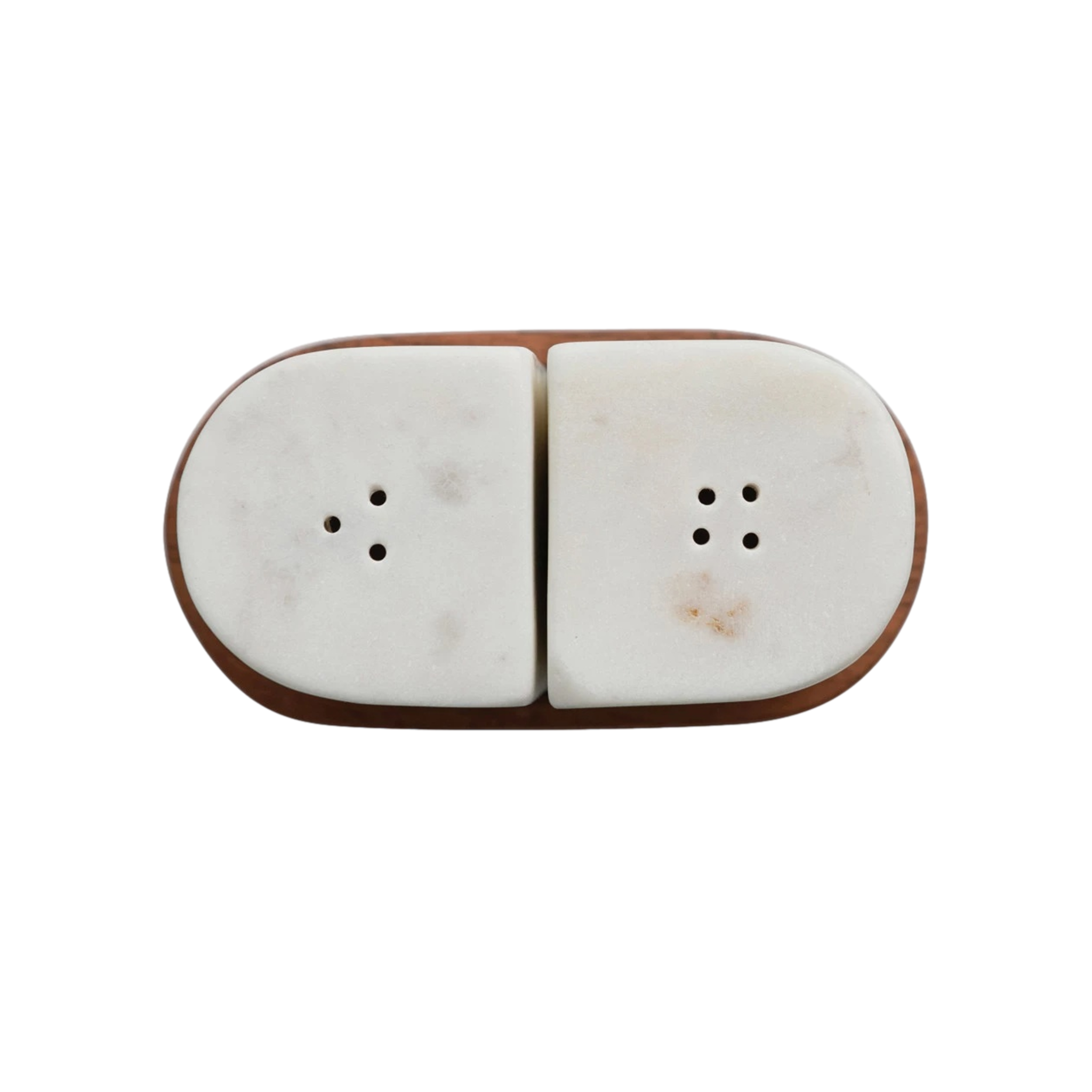 Marble Salt & Pepper Shakers