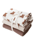 Muslin Cloth Set (Teddy Bear Print)