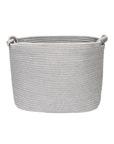 Rope Cube Storage Basket in Gray