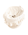 Velvet Toy Basket in Cream