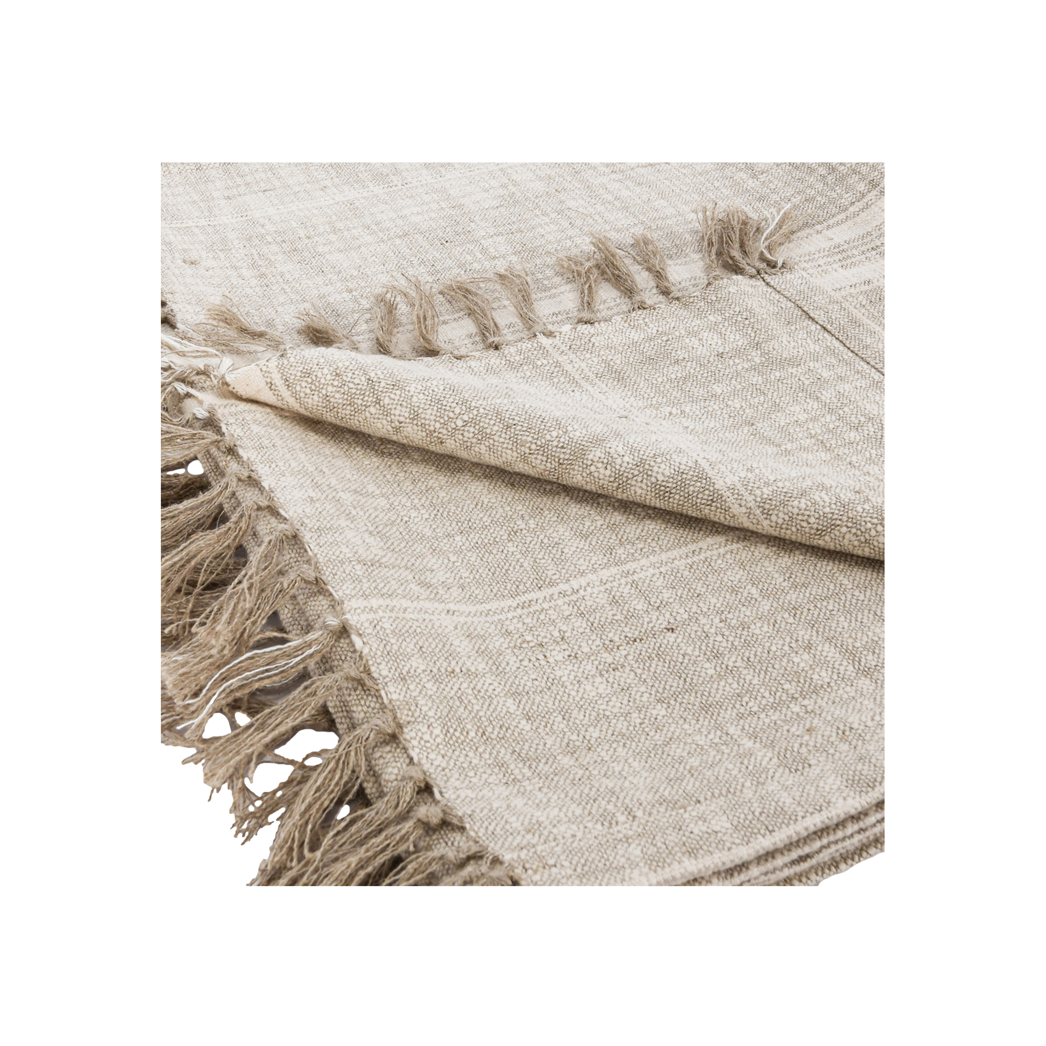 Ria Throw (Natural/Pillow)
