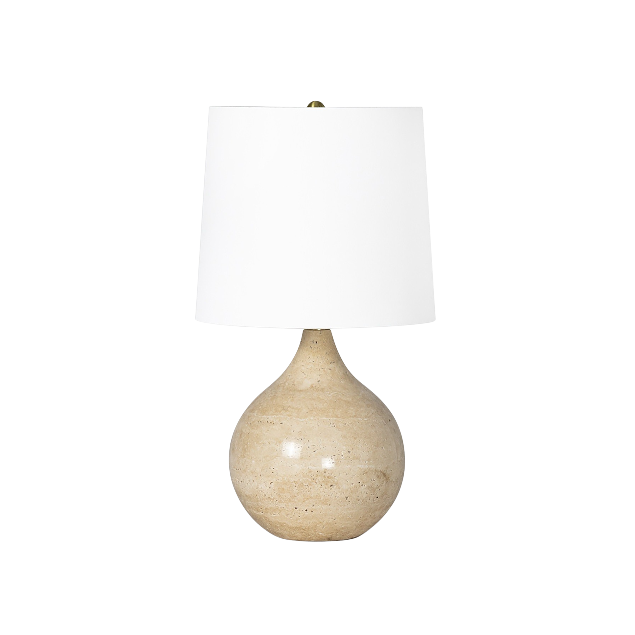 Noa Travertine Mini Lamp