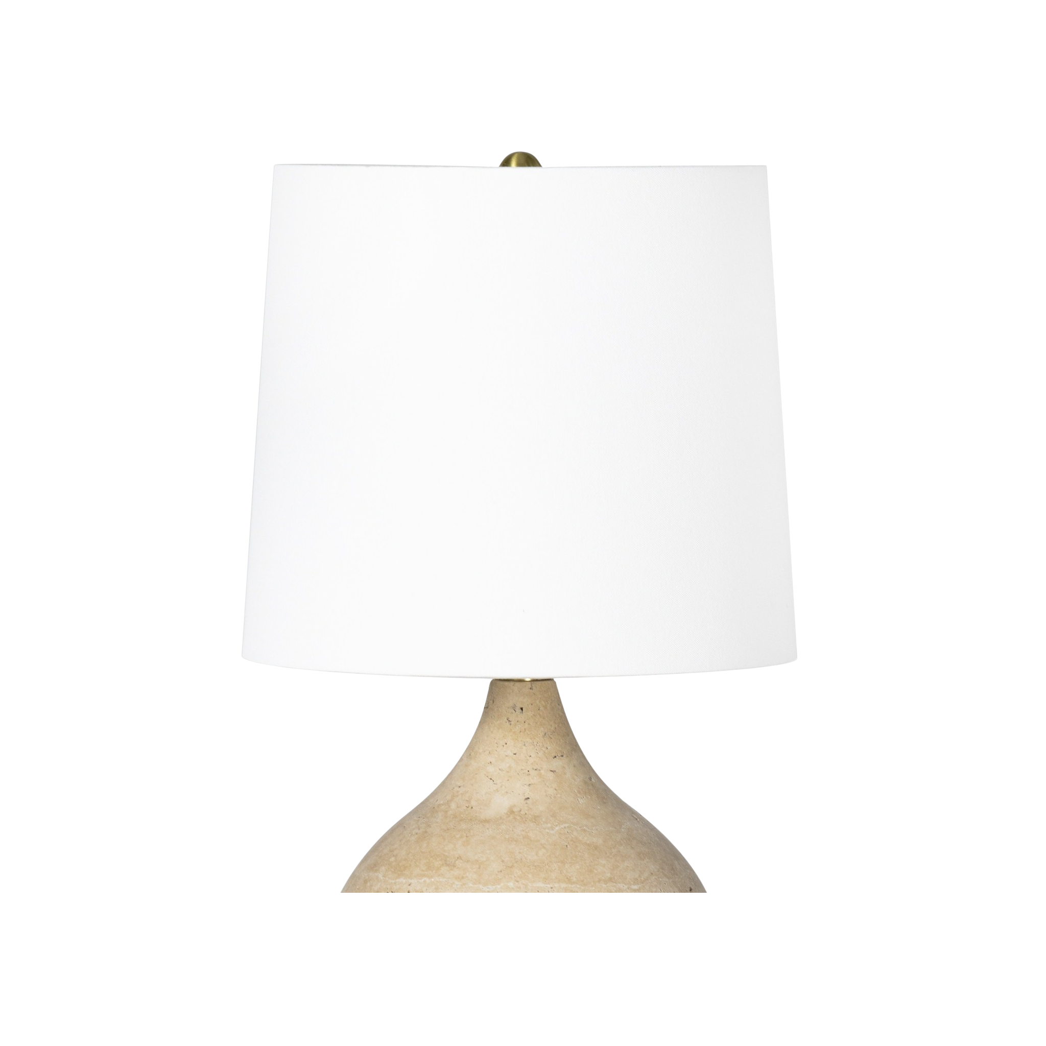 Noa Travertine Mini Lamp