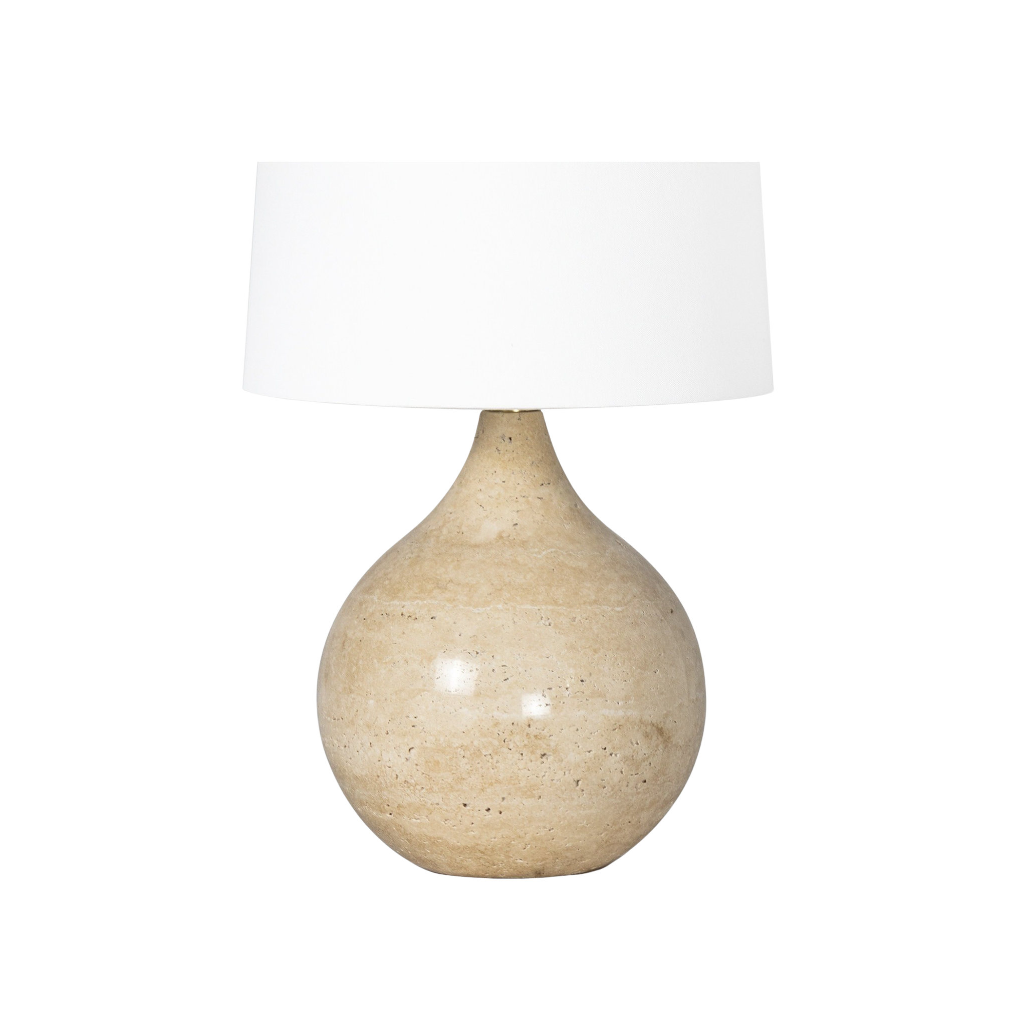 Noa Travertine Mini Lamp