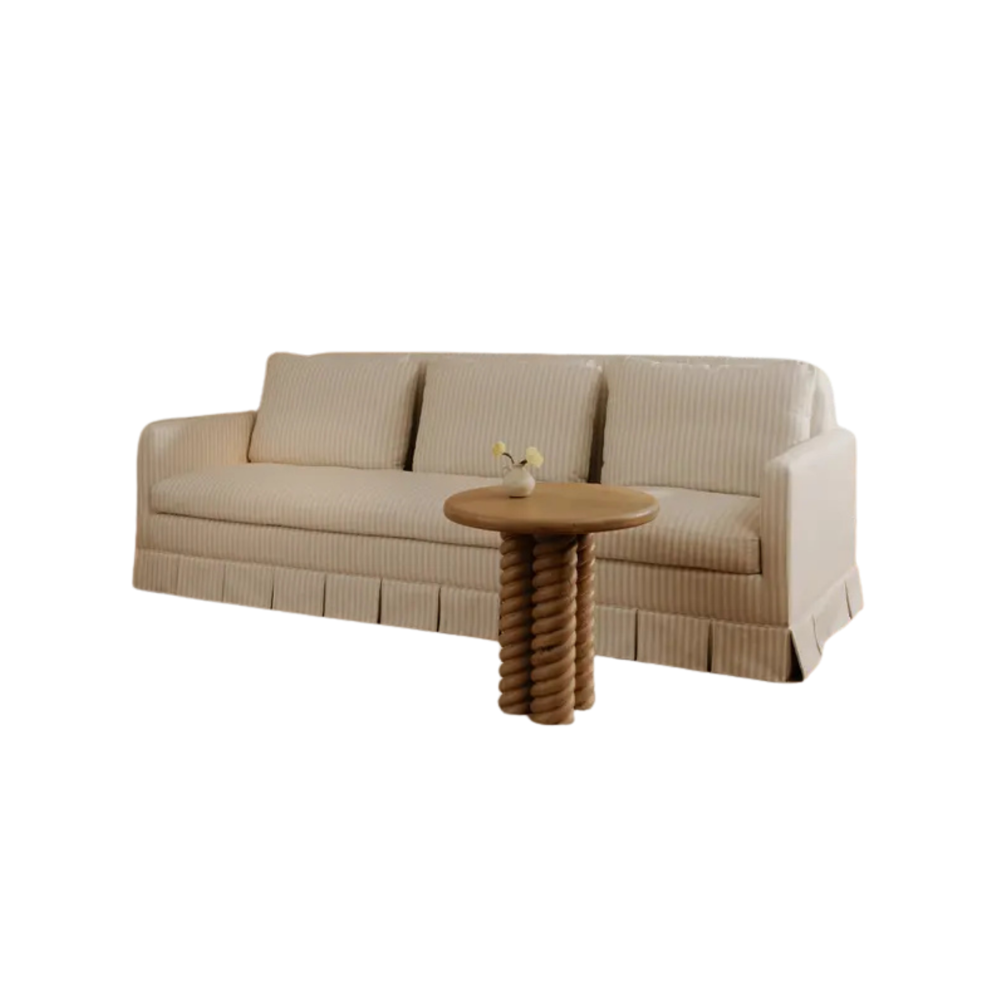 Pellicano Sofa (Beige Stripe)