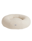 Round Boucle Cloud Bed (Small, White)