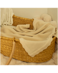 Scallop Knit Baby Blanket