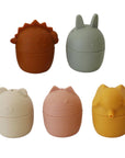 Animal Mold Free Bath Toy Set