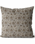 Timeless Blooms III Vintage Floral Pillow Cover | Throw: 18" x 18" / Printed Back