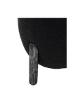 Clarabella Boucle Ottoman in Black