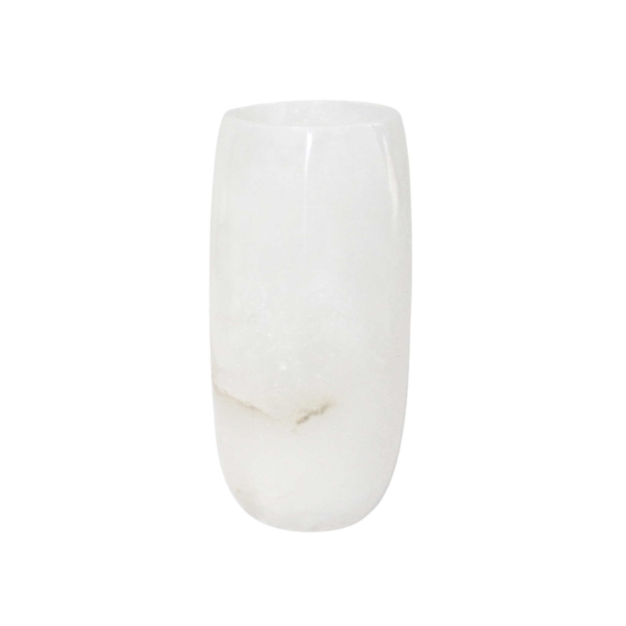 Alabaster Votive/Vase (Medium)