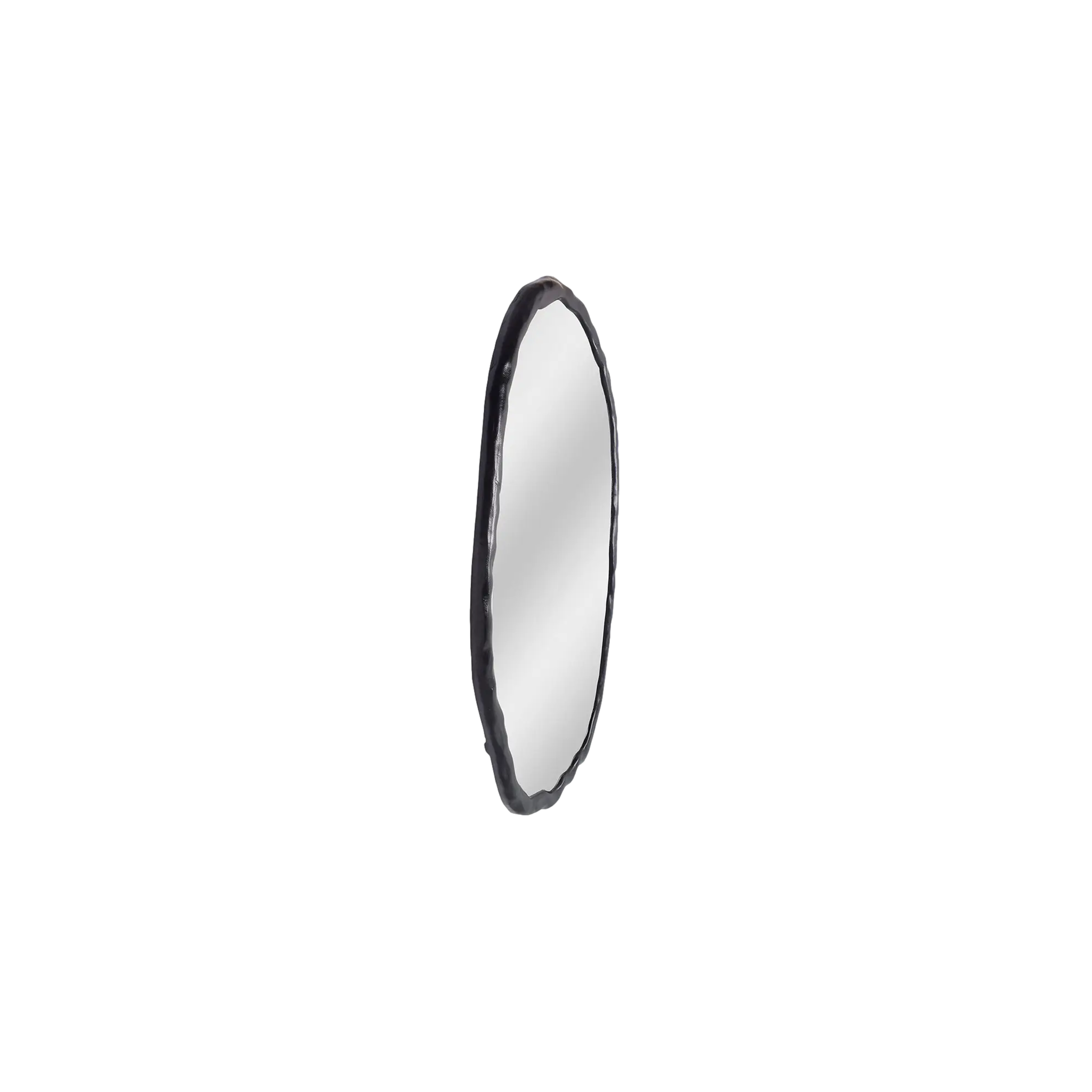 Foundry Oval Mirror (Black)