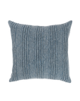 Gratitude Pillow in Sea Fog Blue