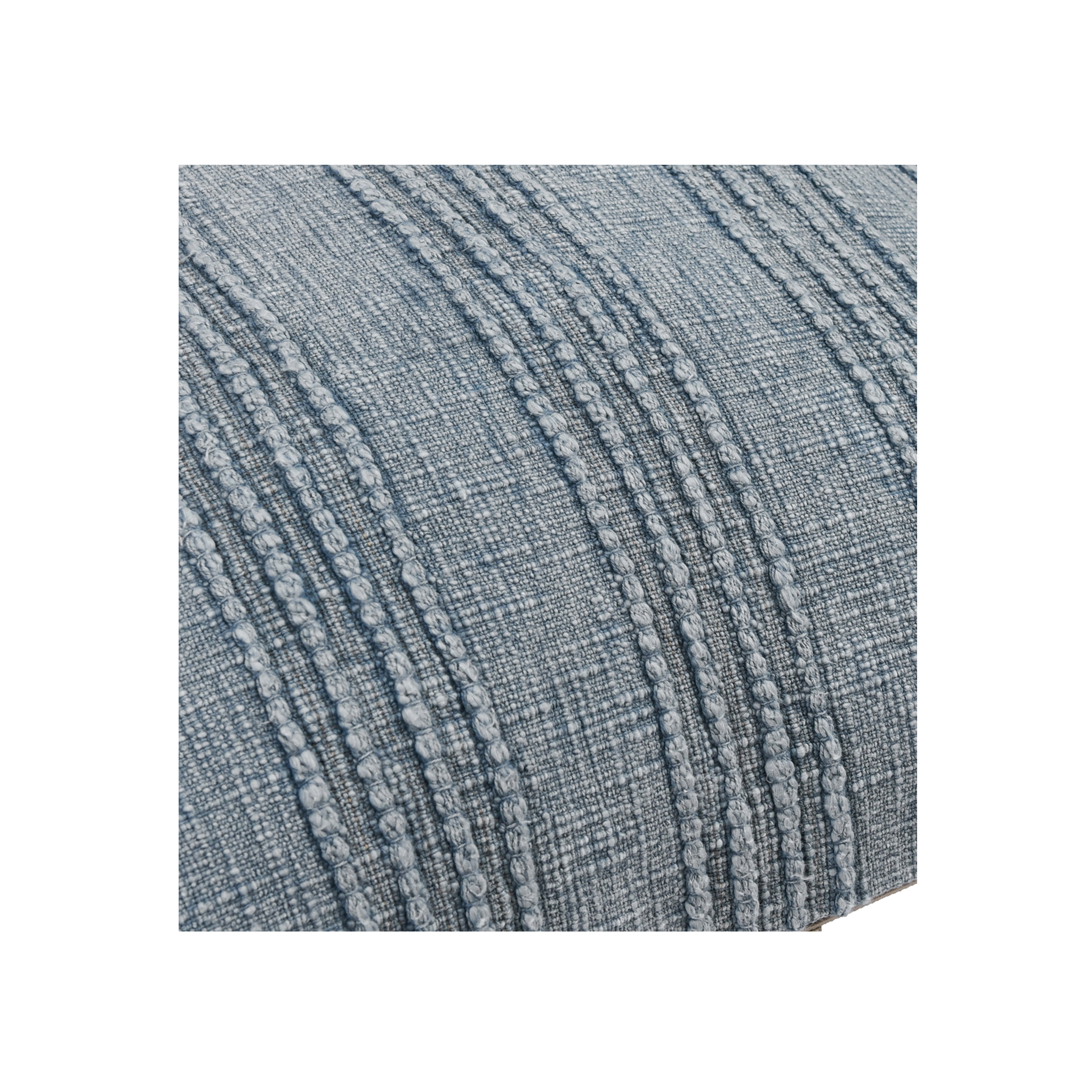 Gratitude Pillow in Sea Fog Blue