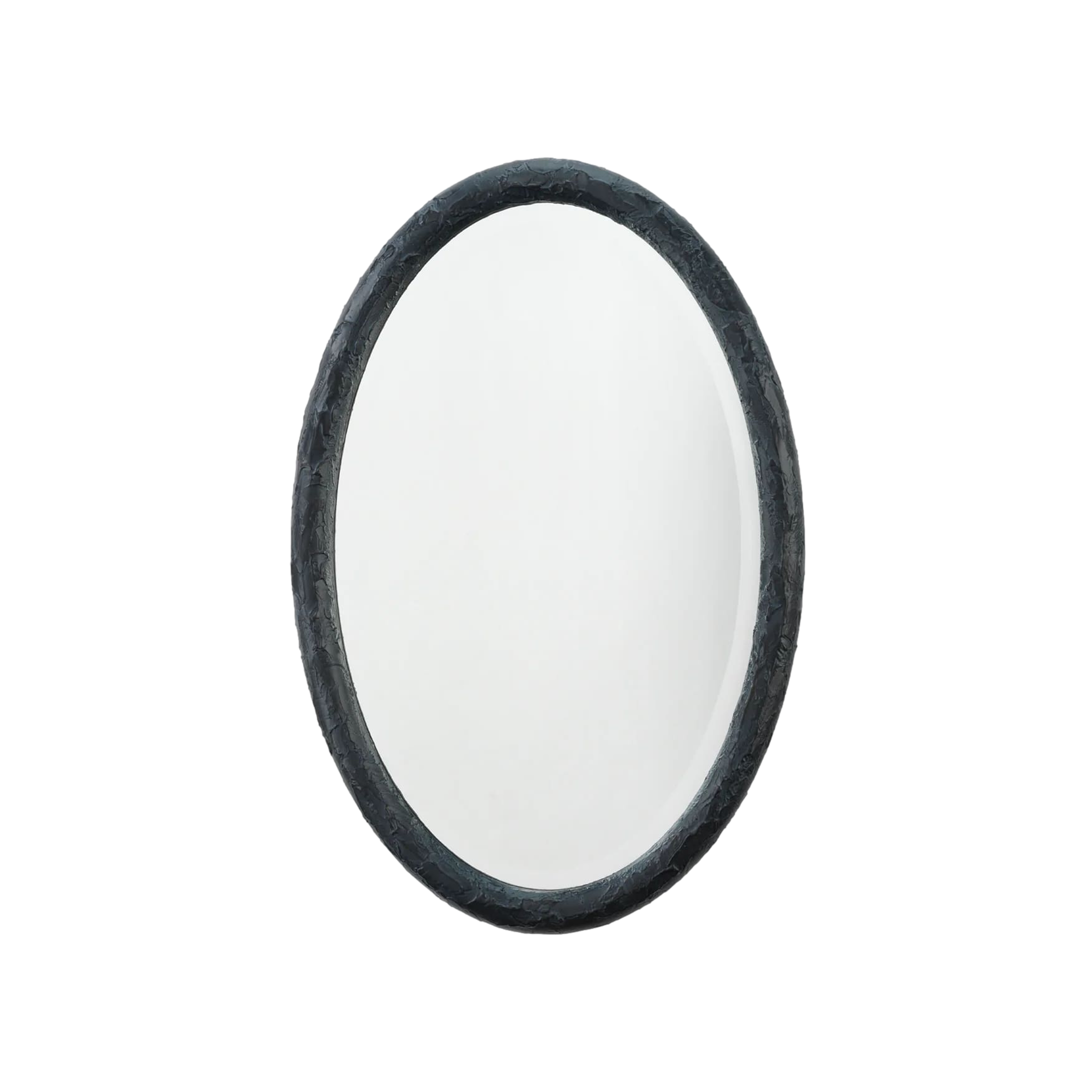 Ovation Oval Mirror (Charcoal)