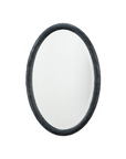 Ovation Oval Mirror (Charcoal)