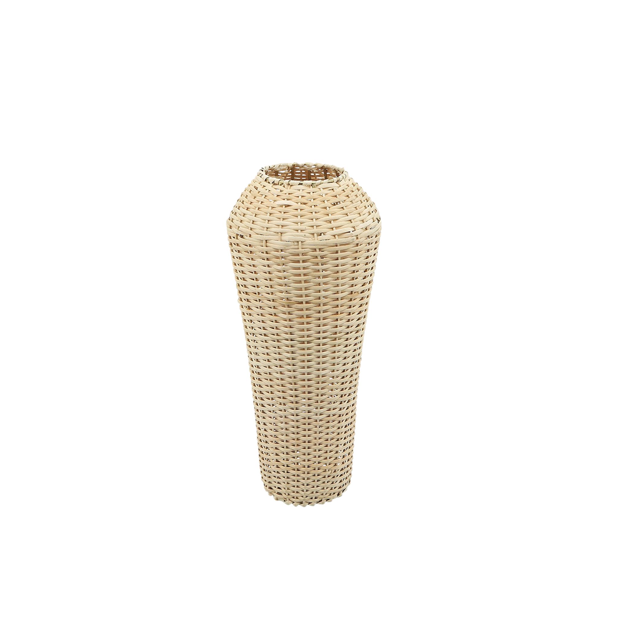 Natural Wicker Vase (19" H)