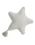 Knitted Cushion Twinkle Star (Grey)