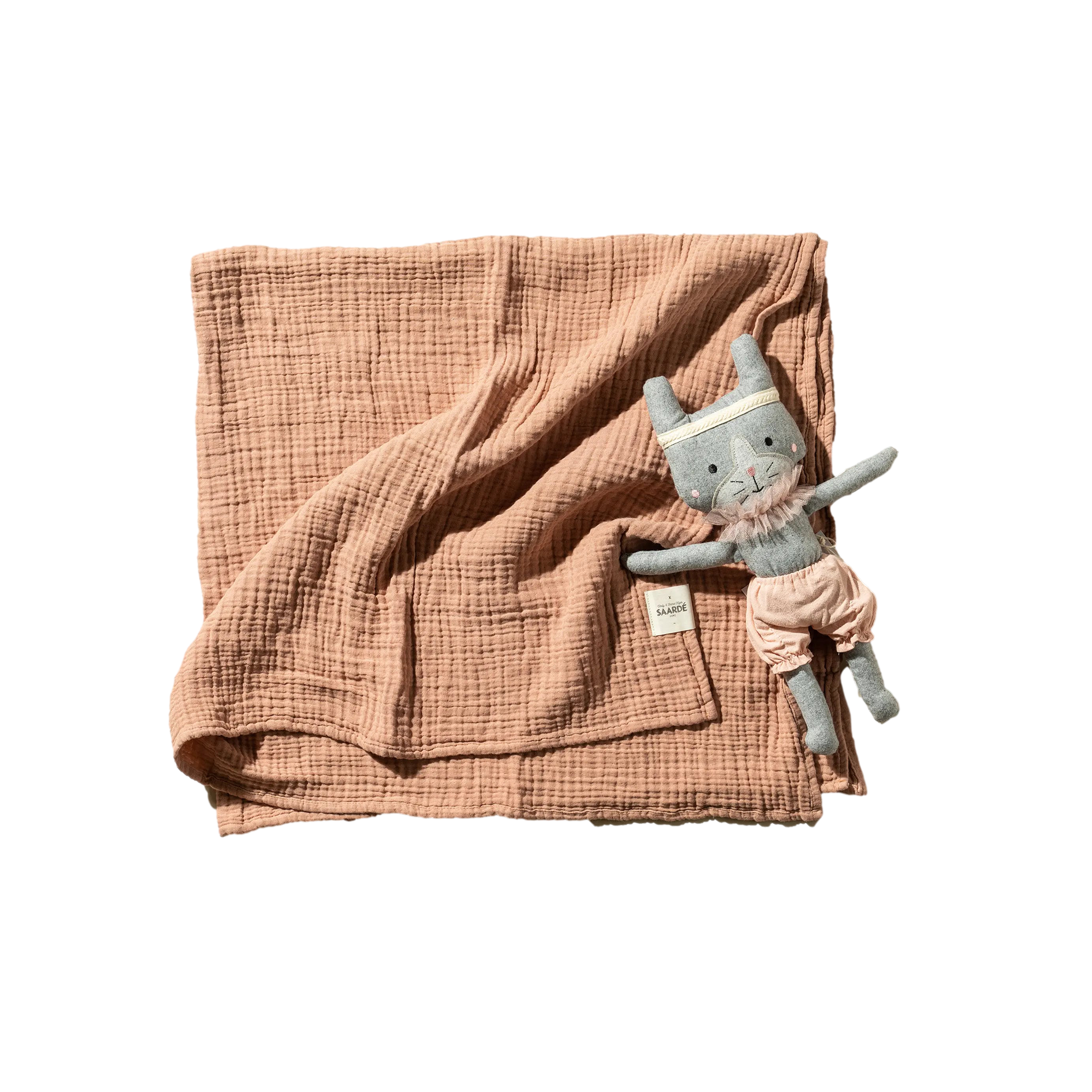 Enes Baby Blanket (Guava)