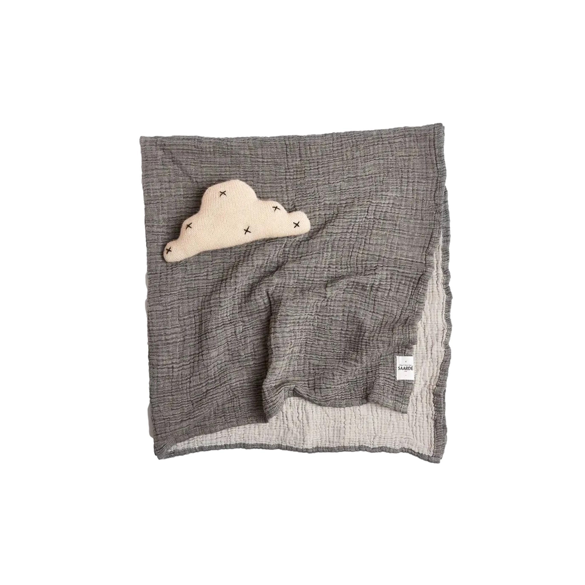 Enes Baby Blanket (Charcoal)