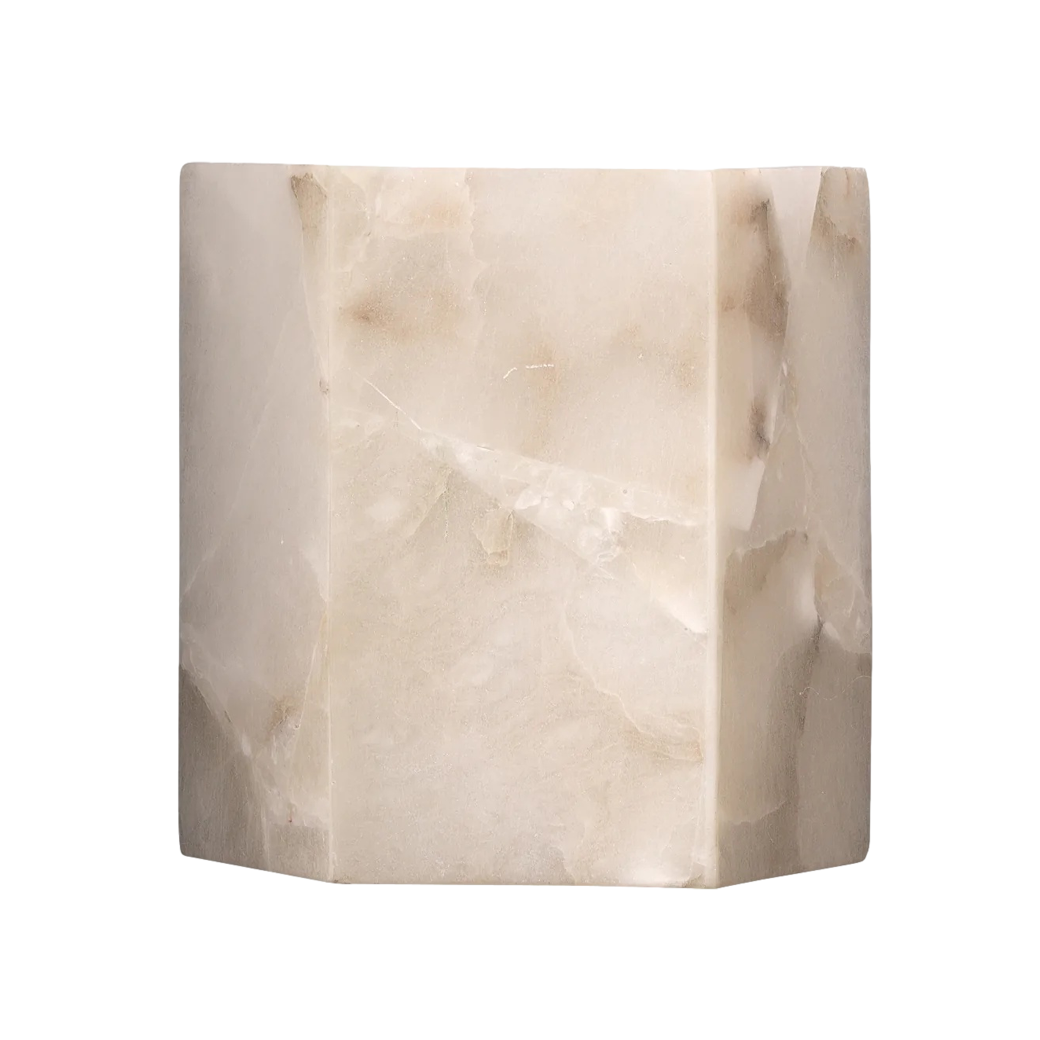 Borealis Hexagon Wall Sconce (White)