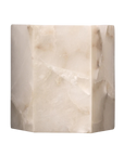 Borealis Hexagon Wall Sconce (White)
