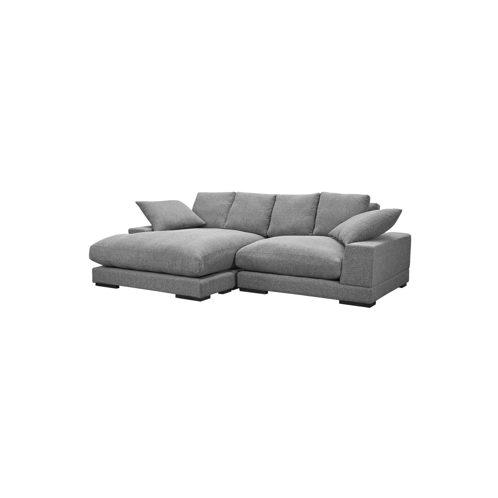 Plunge Sectional (Grey)