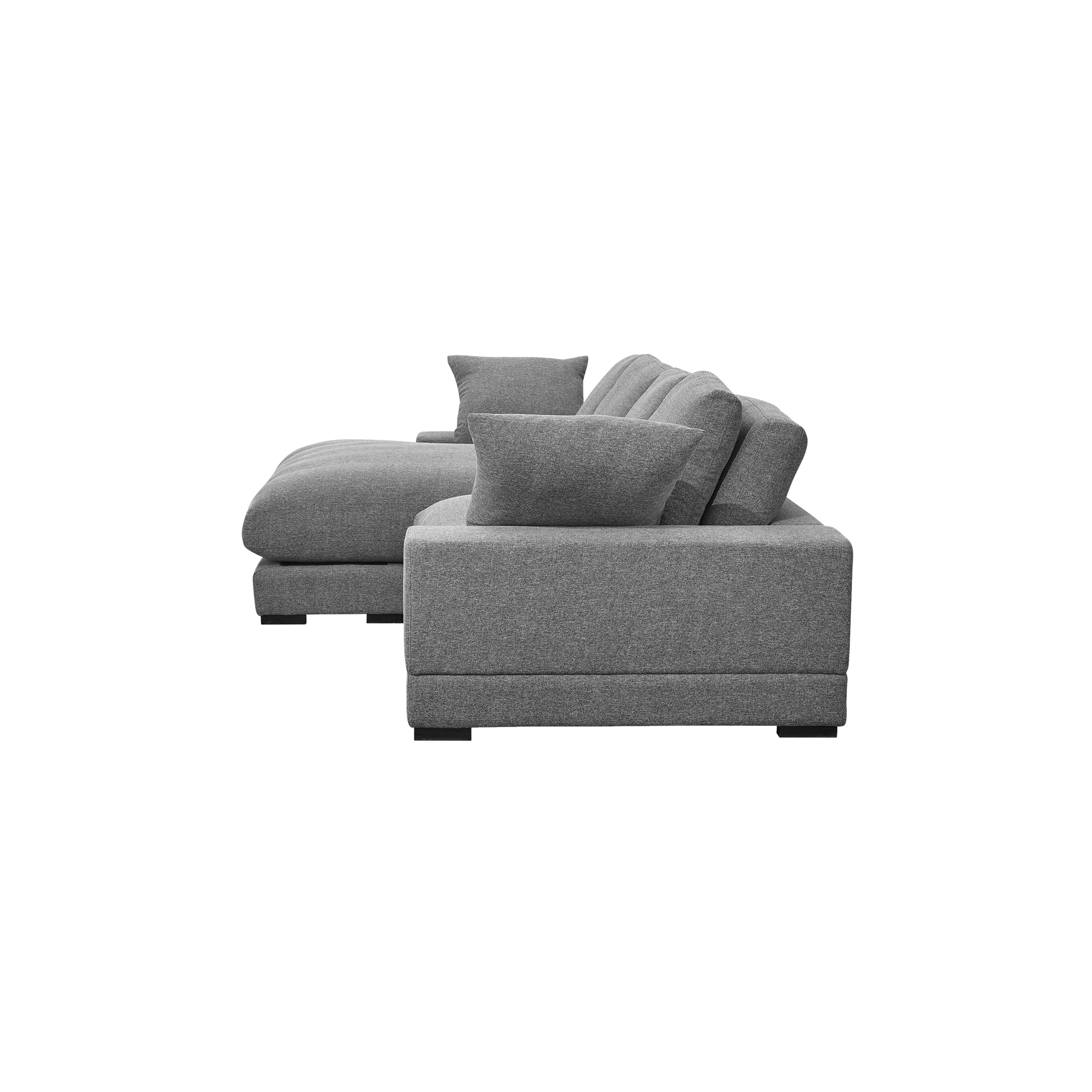 Plunge Sectional (Grey)