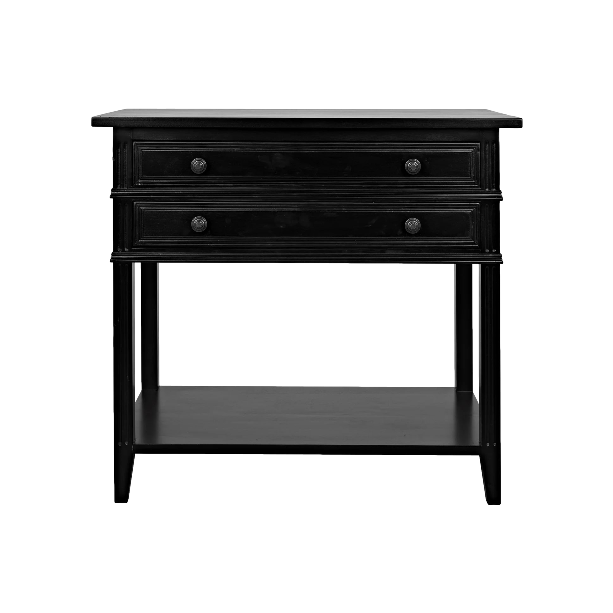 Colonial Two-Drawer Side Table