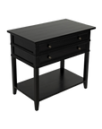 Colonial Two-Drawer Side Table