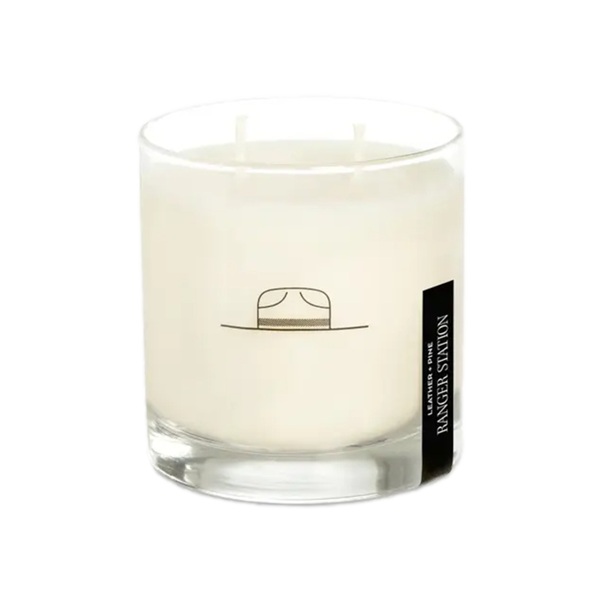 Leather and Pine Candle