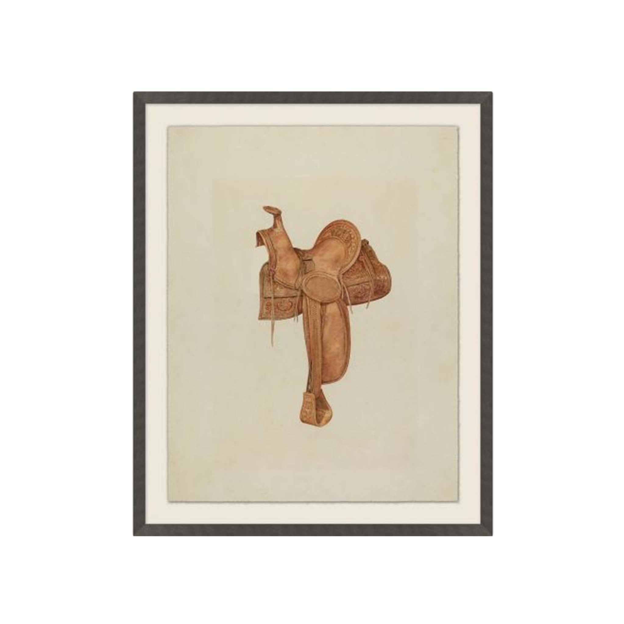 "Saddle Up 1" Artwork – Mayker Interiors