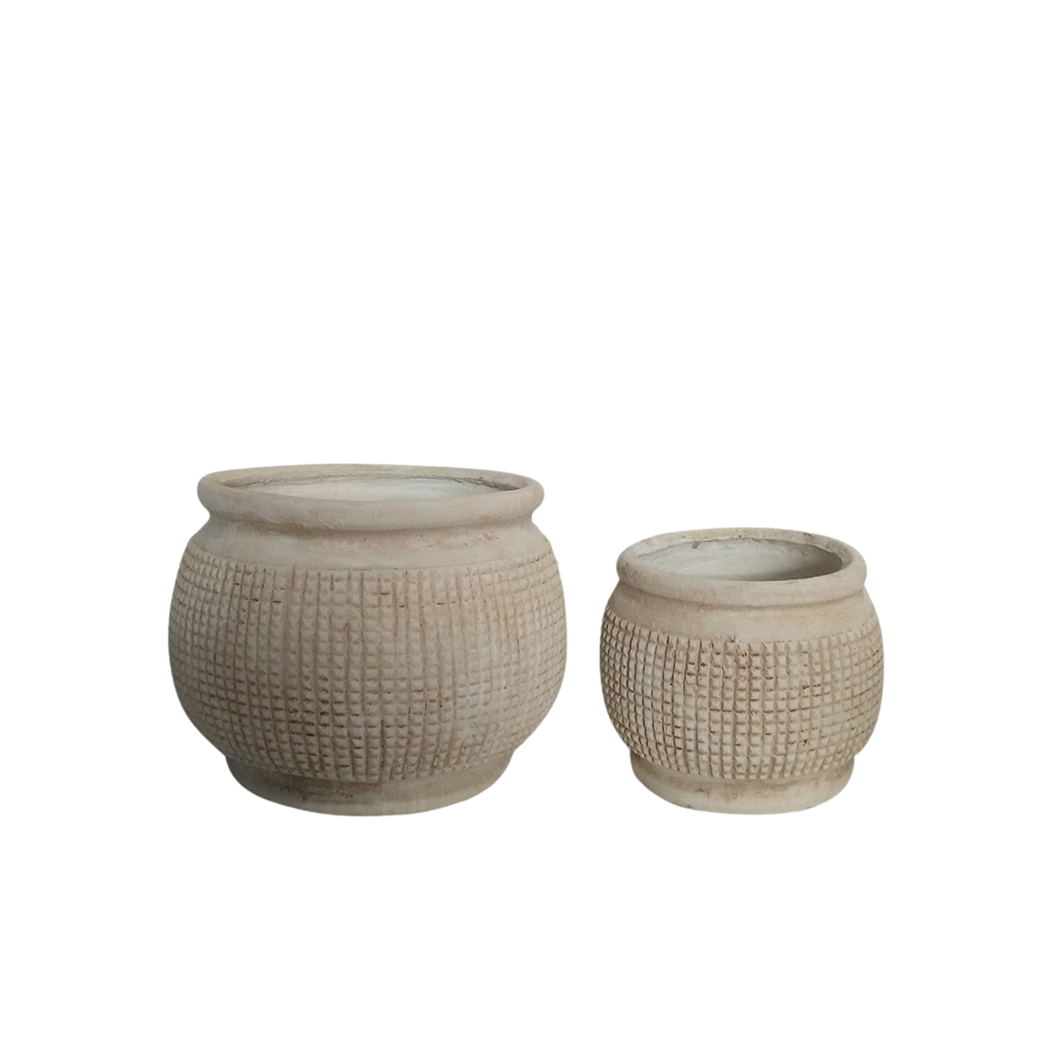 Antique Inspired Planter Set
