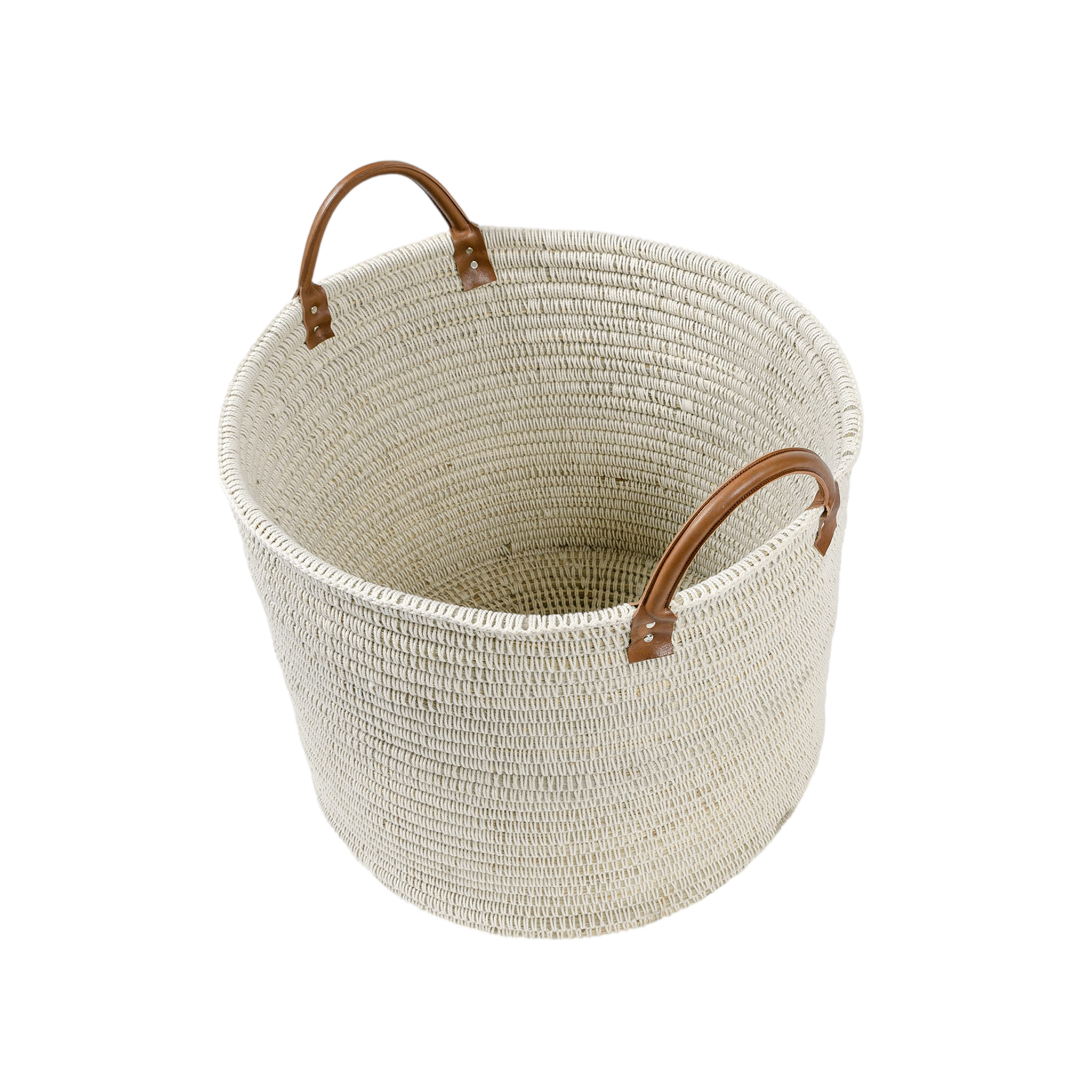 Cairo Planter Basket in White