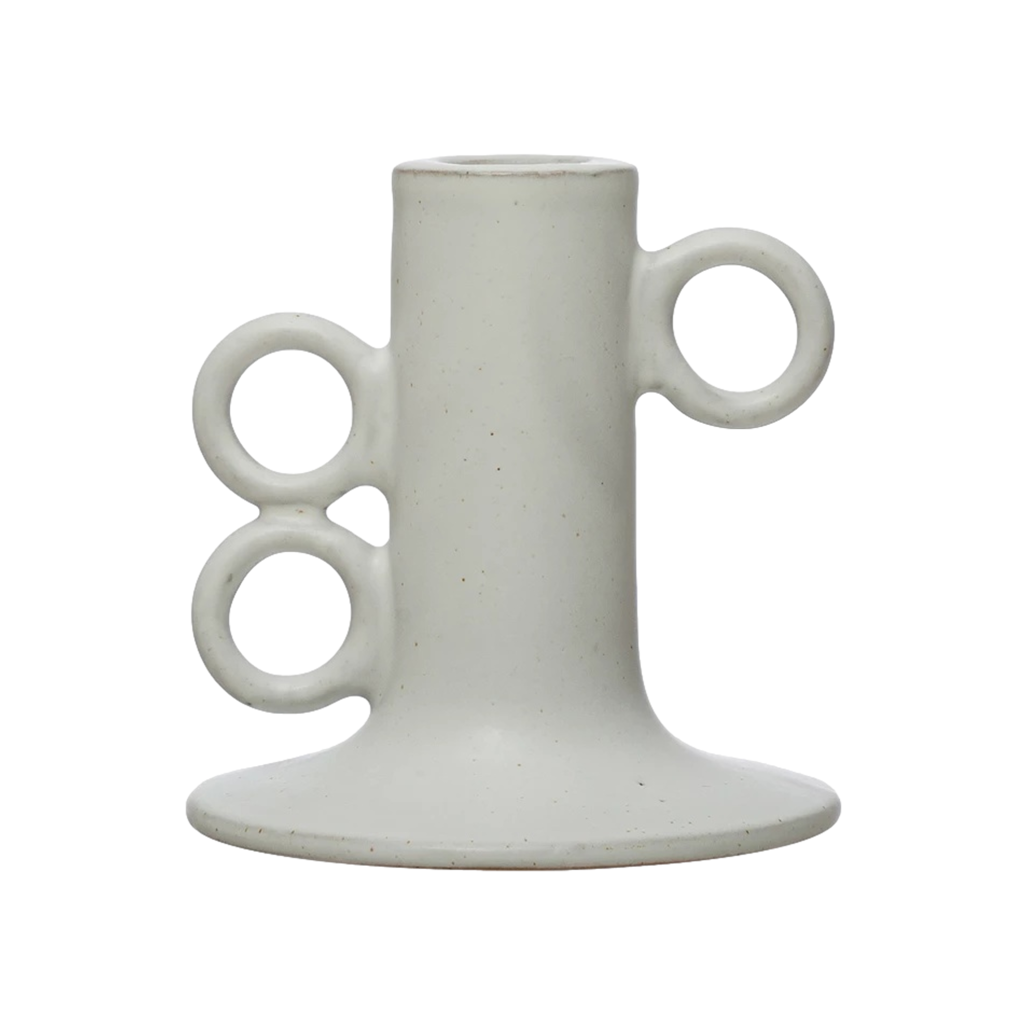 Stoneware Taper Holder