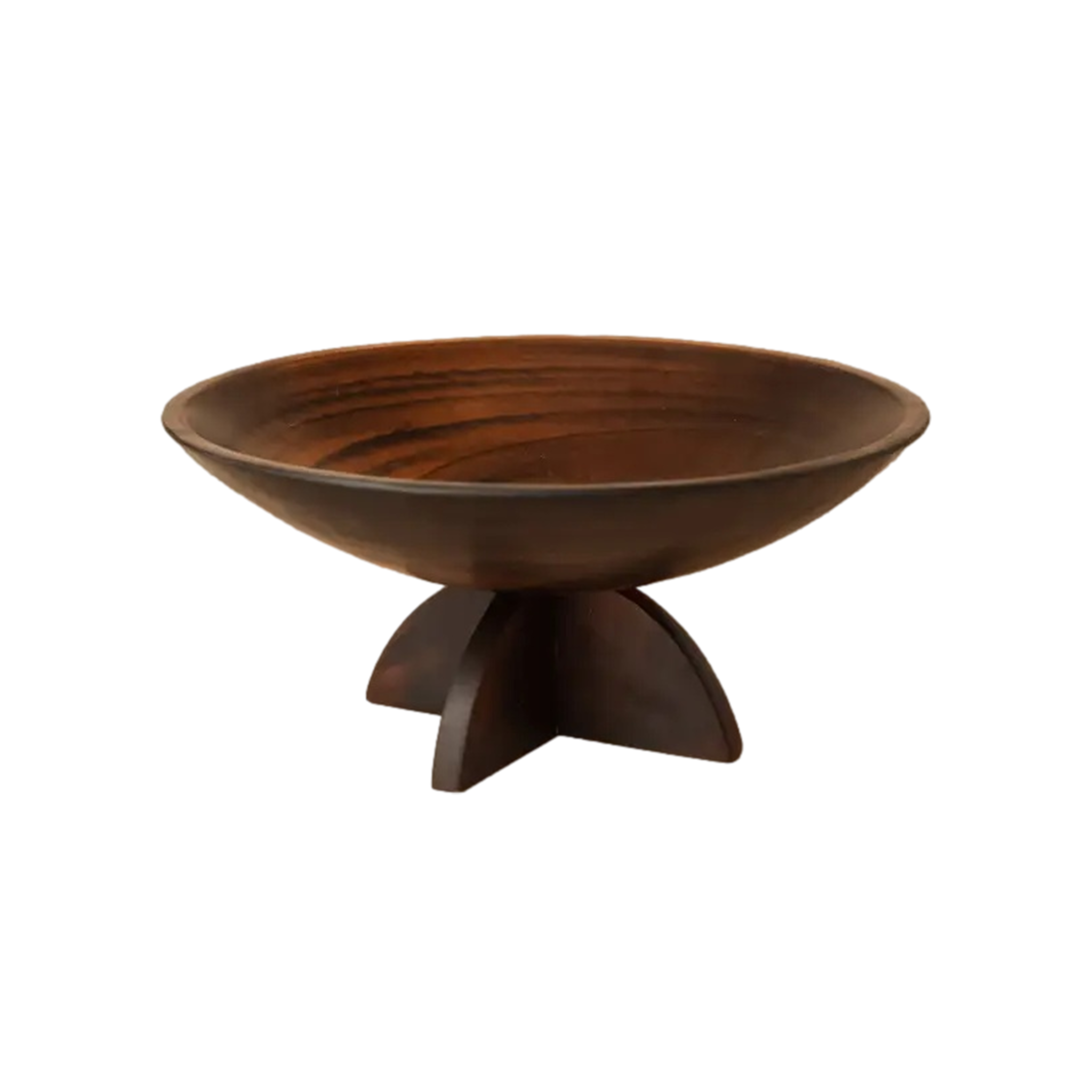 Flow Resin Fruit Bowl in Nature