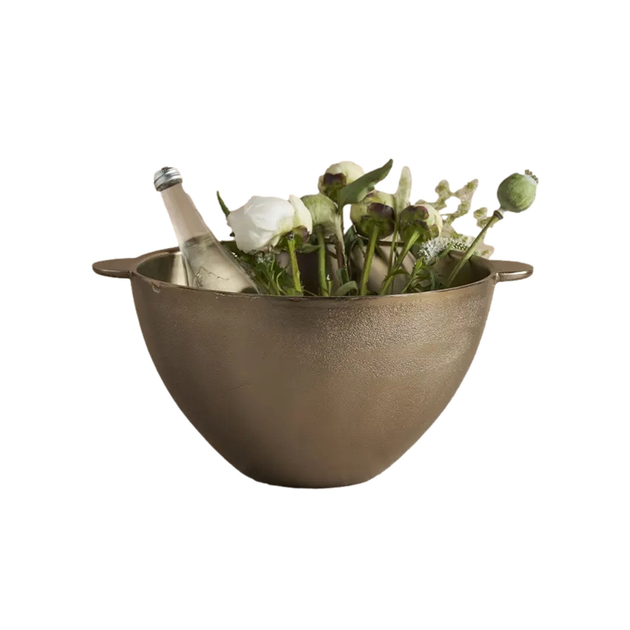 Antique Brass Party Bucket